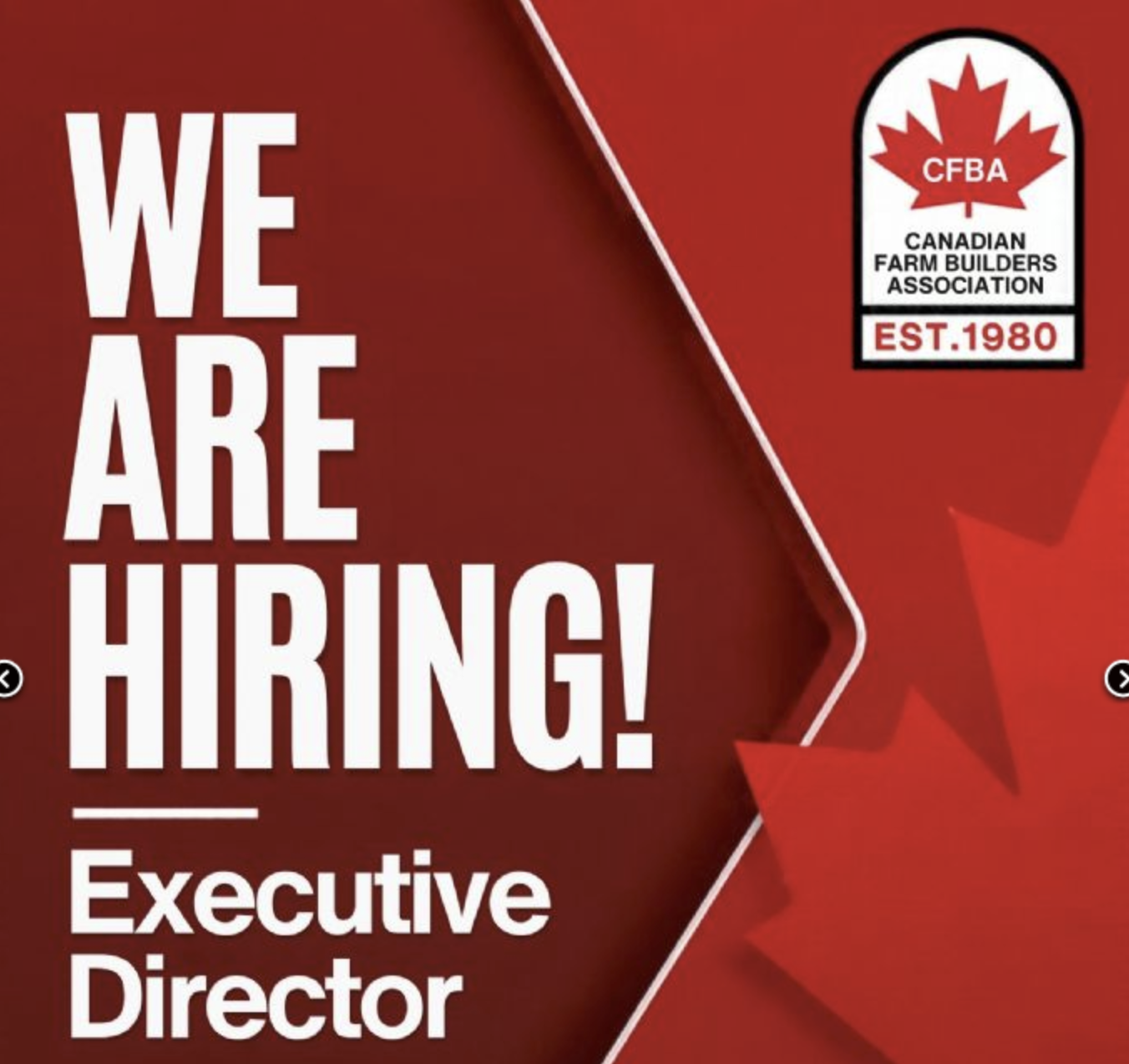 CFBA is Hiring an Executive Director